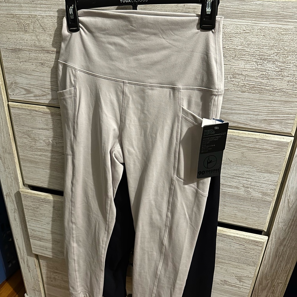 RBX Soft Gray Workout Leggings